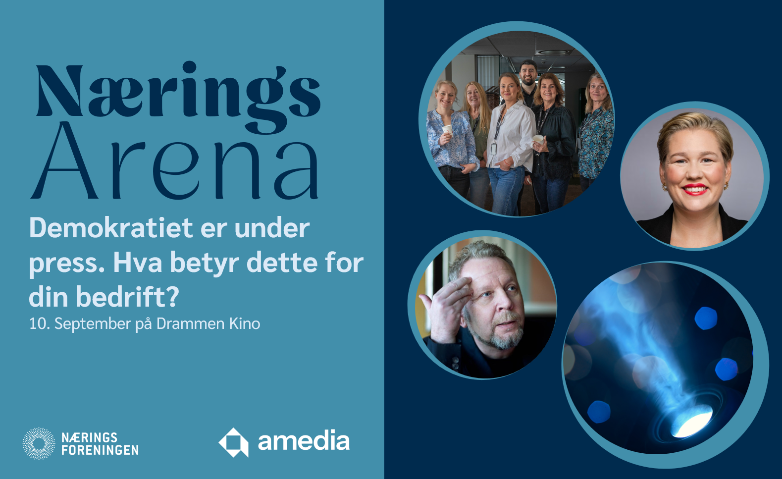 NæringsArena: Demokratiet er under press. Hva betyr dette for din bedrift?